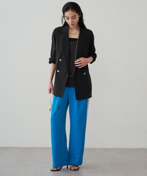 LOUNGEDRESS（ラウンジドレス）の「ラインパンツ（その他パンツ・レディース・ブルー/ブラック・SMALL/MEDIUM）」の18枚目の写真