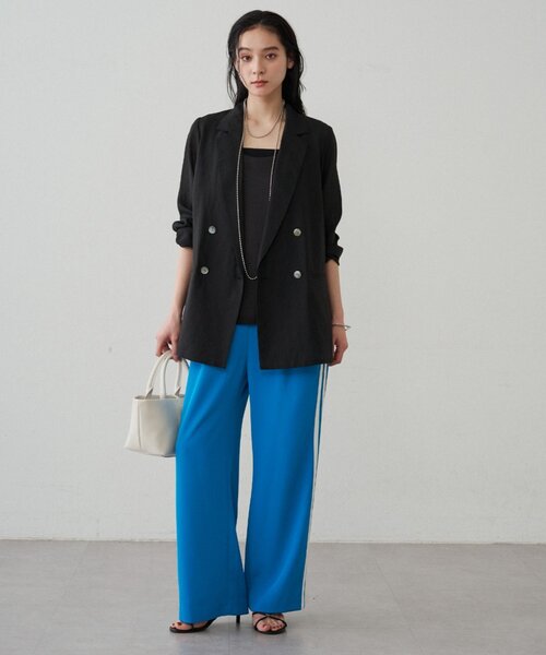 LOUNGEDRESS（ラウンジドレス）の「ラインパンツ（その他パンツ・レディース・ブルー/ブラック・SMALL/MEDIUM）」の19枚目の写真