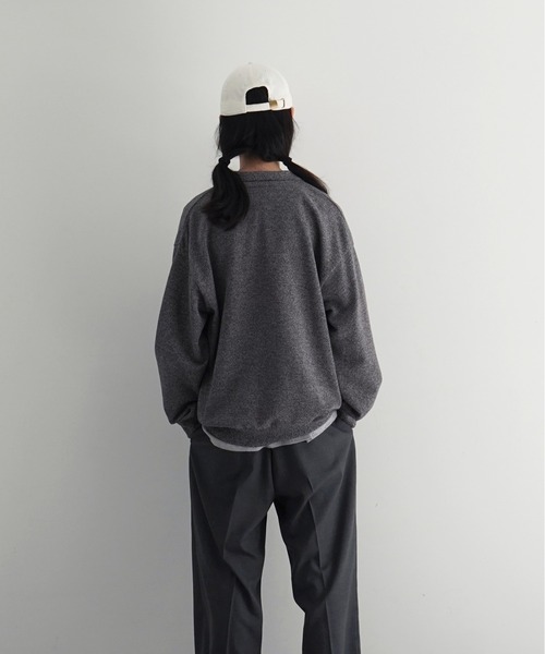 crepuscule（クレプスキュール）の「【EXCLUSIVE】crepuscule Co/ra moss stitch skipper（ニット/セーター・メンズ・ブルー/ヘザーグレー/ブルー系その他/オートミール/ブラウン系その他・1/2）」の14枚目の写真