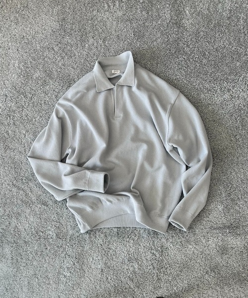 crepuscule（クレプスキュール）の「【EXCLUSIVE】crepuscule Co/ra moss stitch skipper（ニット/セーター・メンズ・ブルー/ヘザーグレー/ブルー系その他/オートミール/ブラウン系その他・1/2）」の20枚目の写真