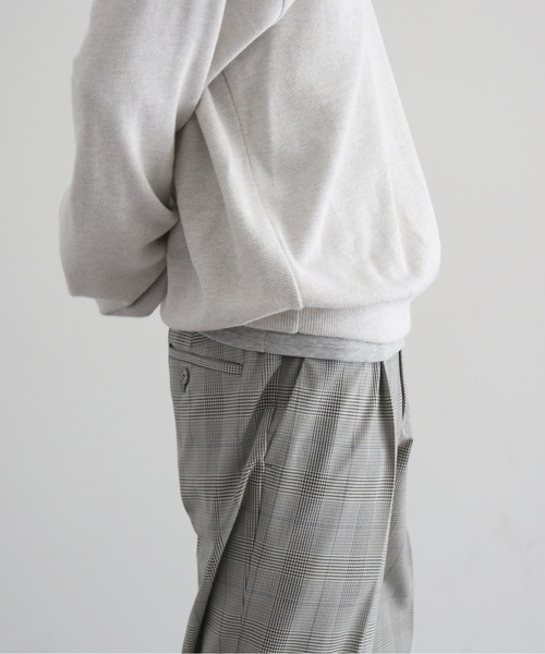 EXCLUSIVE】crepuscule Co/ra moss stitch skipper（ニット/セーター