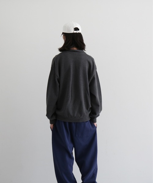 EXCLUSIVE】crepuscule Co/ra moss stitch skipper（ニット/セーター