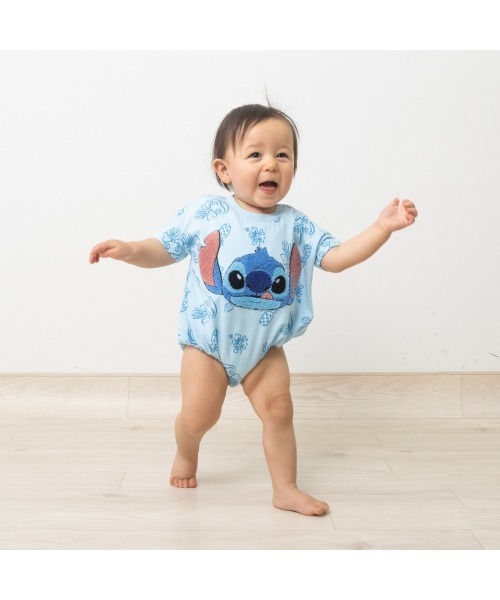 Disney（ディズニー）の「ディズニー 半袖ボディスーツ ドッカン サガラ（ロンパース・キッズ・グレー/ホワイト/ブラウン/レッド/ブルー系/ライトブルー・70cm/80ｃｍ）」の11枚目の写真