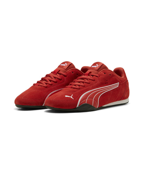 PUMA(プーマ)の「PUMA プーマ ユニセックス プーマ キャッチ SD スニーカー(スニーカー・メンズ・ホワイト系その他/ブラック×ホワイト/レッド系その他・23.0cm/29.0cm/24.0cm/23.5cm/27.5cm/27.0cm/28.5cm/28.0cm/26.5cm/25.0cm/24.5cm/26.0cm/25.5cm/22.5cm)」の4枚目の写真