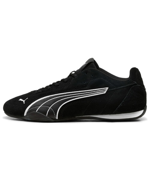PUMA(プーマ)の「PUMA プーマ ユニセックス プーマ キャッチ SD スニーカー(スニーカー・メンズ・ホワイト系その他/ブラック×ホワイト/レッド系その他・23.0cm/29.0cm/24.0cm/23.5cm/27.5cm/27.0cm/28.5cm/28.0cm/26.5cm/25.0cm/24.5cm/26.0cm/25.5cm/22.5cm)」の1枚目の写真