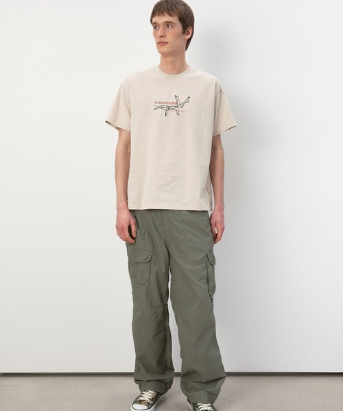 thisisneverthat（ディスイズネバーザット）の「Stitched Birds Tee（Tシャツ/カットソー・メンズ・ベージュ/オリーブ・L/M/S/XL）」の5枚目の写真