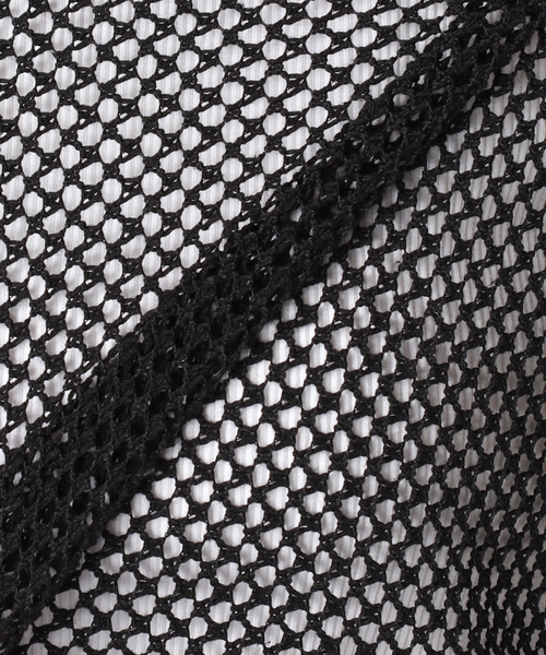 CITYSHOP（シティーショップ）の「MESH Tシャツ（Tシャツ/カットソー・レディース・ブラック/ホワイト・FREE）」の18枚目の写真