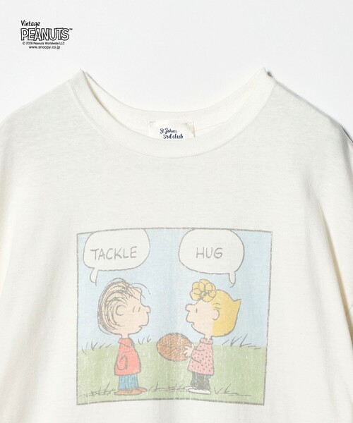 St.Johns 3rd club(セントジョンズサードクラブ)の「<ST.JOHNS 3RD CLUB>PEANUTS プリントTシャツ 2< Select by EMMEL REFINES >(Tシャツ/カットソー・レディース・ホワイト・FREE)」の3枚目の写真