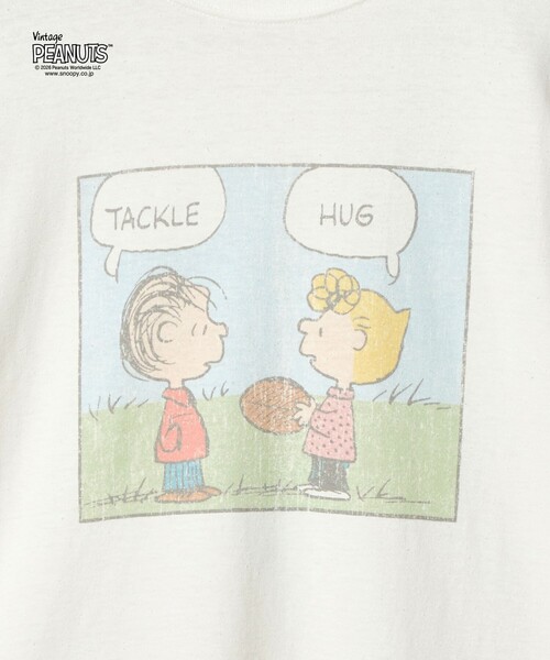 St.Johns 3rd club(セントジョンズサードクラブ)の「<ST.JOHNS 3RD CLUB>PEANUTS プリントTシャツ 2< Select by EMMEL REFINES >(Tシャツ/カットソー・レディース・ホワイト・FREE)」の5枚目の写真