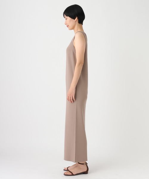 Elura(エルーラ)の「≪接触冷感≫冷感タンクニットワンピース/664890(ワンピース・レディース・ブラック/グレイッシュベージュ・SMALL/MEDIUM)」の12枚目の写真