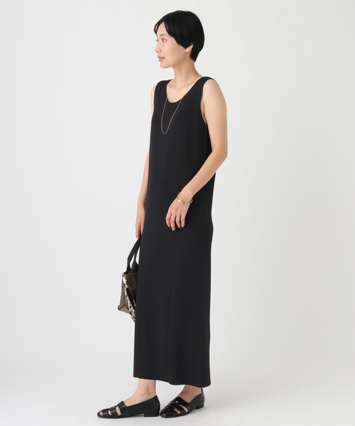 Elura(エルーラ)の「≪接触冷感≫冷感タンクニットワンピース/664890(ワンピース・レディース・ブラック/グレイッシュベージュ・SMALL/MEDIUM)」の22枚目の写真