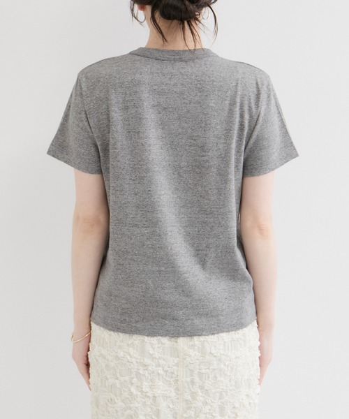 Healthknit（ヘルスニット）の「【Healthknit/ヘルスニット】Crewneck S/S（Tシャツ/カットソー・レディース・ライトグレー/ホワイト/ブラック系その他・FREE）」の13枚目の写真