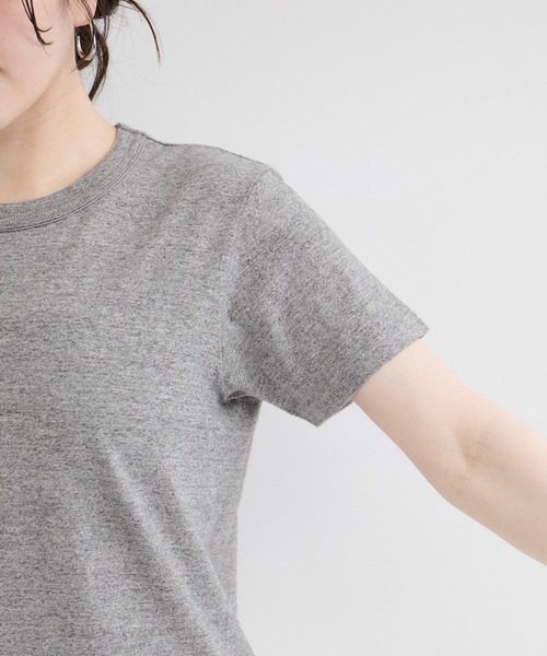 Healthknit（ヘルスニット）の「【Healthknit/ヘルスニット】Crewneck S/S（Tシャツ/カットソー・レディース・ライトグレー/ホワイト/ブラック系その他・FREE）」の15枚目の写真