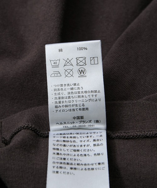Healthknit（ヘルスニット）の「【Healthknit/ヘルスニット】Crewneck S/S（Tシャツ/カットソー・レディース・ライトグレー/ホワイト/ブラック系その他・FREE）」の21枚目の写真