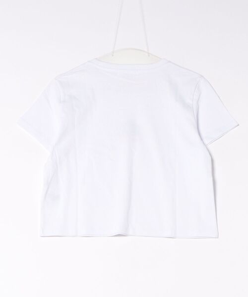 LURKING CLASS(ラーキングクラス)の「【ムラサキスポーツ限定】LURKING CLASS/ラーキングクラス 半袖 Tシャツ クロップド丈 BOX LURKER MINI S/S TEE ST26STM01W(Tシャツ/カットソー・レディース・ホワイト/ブラック・L/M)」の3枚目の写真