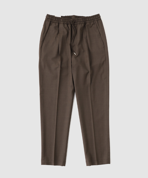 BRIGLIA 1949(ブリリア)の「BRIGLIA(ブリリア) Wimbledon Reda Active Easy Pants(スラックス・メンズ・ブラック/ネイビー/ウッド/ライトグレー・50/44/48/46)」の3枚目の写真