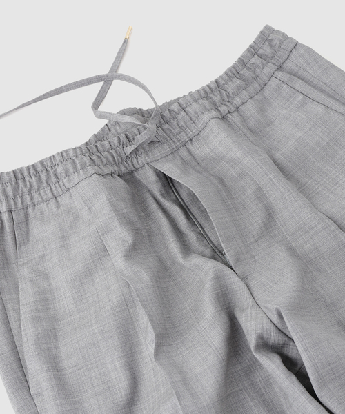 BRIGLIA 1949(ブリリア)の「BRIGLIA(ブリリア) Wimbledon Reda Active Easy Pants(スラックス・メンズ・ブラック/ネイビー/ウッド/ライトグレー・50/44/48/46)」の6枚目の写真