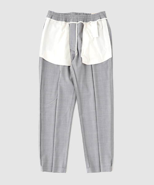 BRIGLIA 1949(ブリリア)の「BRIGLIA(ブリリア) Wimbledon Reda Active Easy Pants(スラックス・メンズ・ブラック/ネイビー/ウッド/ライトグレー・50/44/48/46)」の7枚目の写真