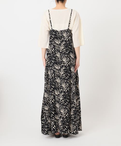 journal standard L'essage（ジャーナルスタンダードレサージュ）の「【LUSANA / ルサーナ】JEN DRESS：ワンピース（ワンピース・レディース・ブラックミックス・SMALL）」の10枚目の写真