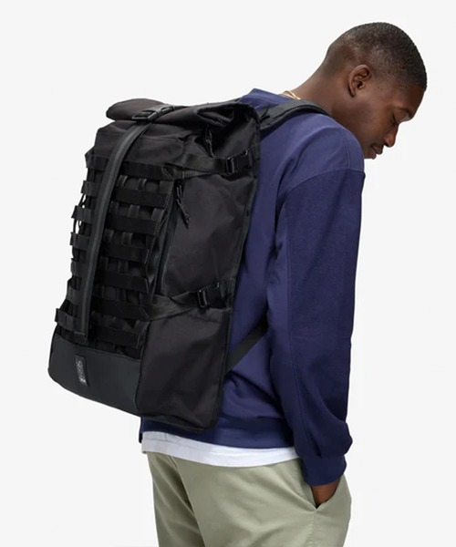 CHROME(クローム)の「CHROME/クローム バックパック BARRAGE 34L 防水 BG368BK(バックパック/リュック・メンズ・ブラック・FREE)」の14枚目の写真