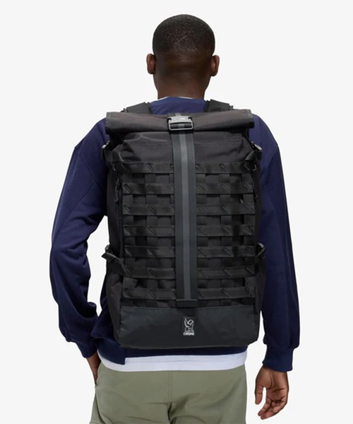 CHROME(クローム)の「CHROME/クローム バックパック BARRAGE 34L 防水 BG368BK(バックパック/リュック・メンズ・ブラック・FREE)」の13枚目の写真