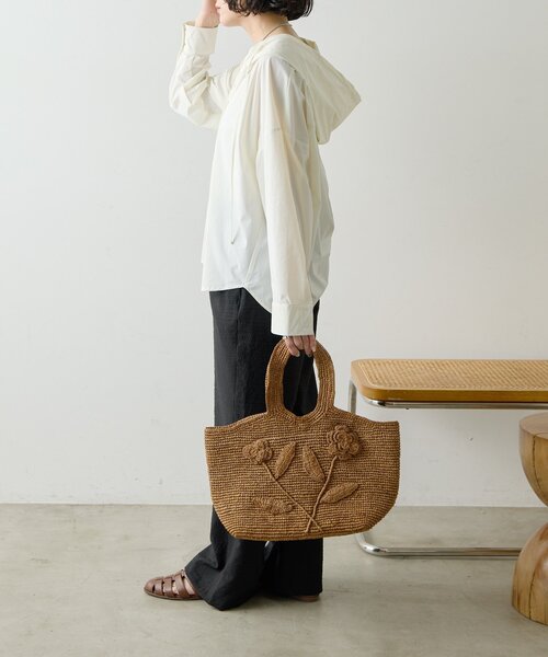 ear PAPILLONNER(イアパピヨネ)の「シャツパーカー【SUM1 STYLE】(シャツ/ブラウス・レディース・ブラック/ホワイト/レモンイエロー・FREE)」の13枚目の写真