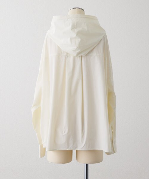 ear PAPILLONNER(イアパピヨネ)の「シャツパーカー【SUM1 STYLE】(シャツ/ブラウス・レディース・ブラック/ホワイト/レモンイエロー・FREE)」の16枚目の写真