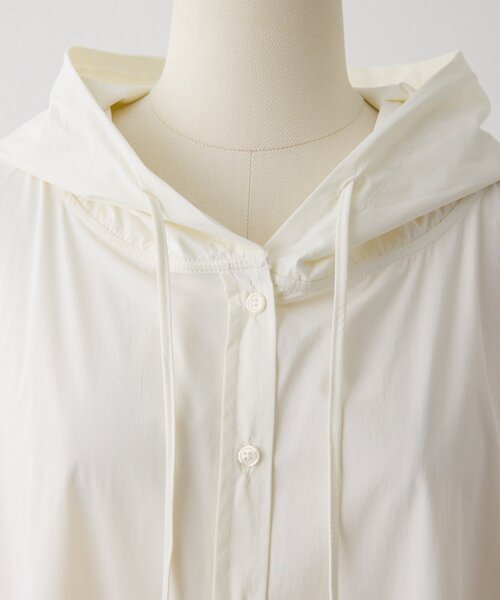 ear PAPILLONNER(イアパピヨネ)の「シャツパーカー【SUM1 STYLE】(シャツ/ブラウス・レディース・ブラック/ホワイト/レモンイエロー・FREE)」の17枚目の写真