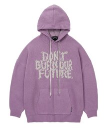 [PBA] DBOF Wool Knit Hoodie [PINK]
