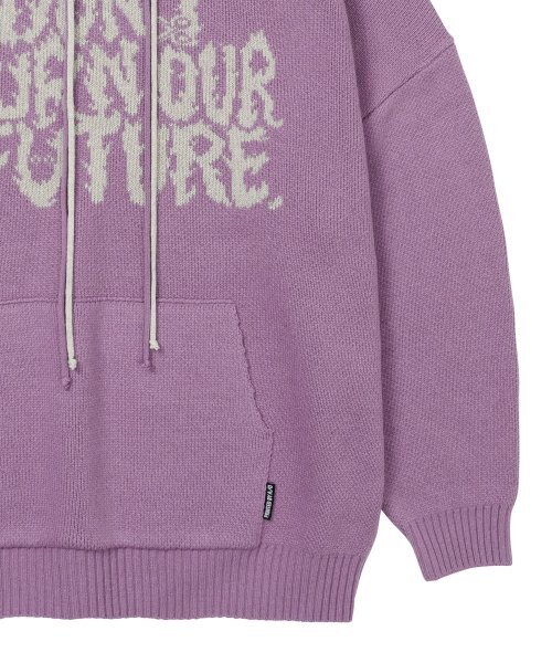 AJOBYAJO（アジョバイアジョ）の「[PBA] DBOF Wool Knit Hoodie [PINK]（ニット/セーター・レディース・その他・SMALL/LARGE/X-LARGE）」の5枚目の写真