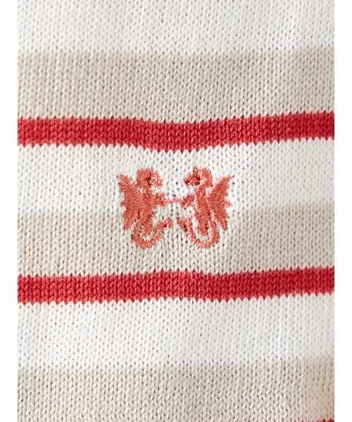 McGREGOR(マックレガー)の「コットンボーダーニット(ニット/セーター・レディース・ネイビー/ミント/サンドグレー・L/M)」の12枚目の写真