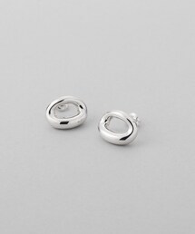 シルバー オープンニュアンスピアス