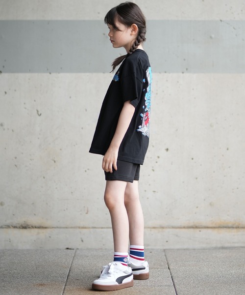 PUMA(プーマ)の「PUMA/プーマ キッズ ショーツ ワンポイント ロゴ 687860(その他パンツ・キッズ・ブラック・130cm/140cm/150cm/160cm)」の5枚目の写真