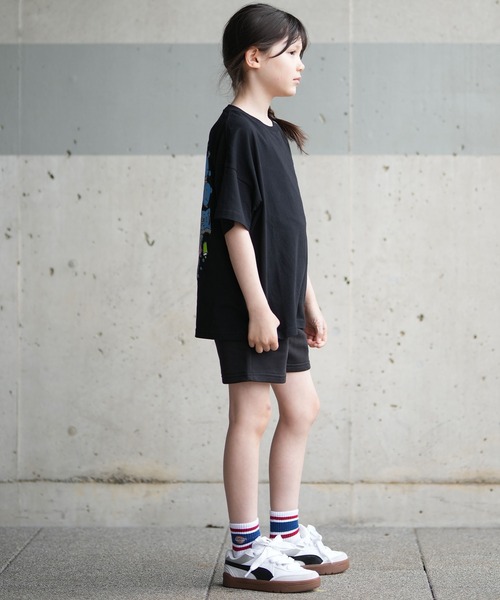 PUMA(プーマ)の「PUMA/プーマ キッズ ショーツ ワンポイント ロゴ 687860(その他パンツ・キッズ・ブラック・130cm/140cm/150cm/160cm)」の4枚目の写真