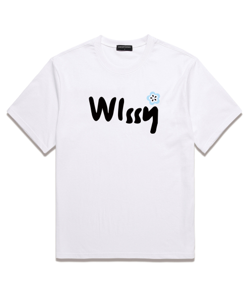 WISSY(ウィッシー)の「ウィッシーブルーム 半袖Tシャツ (WS032) ホワイト(Tシャツ/カットソー・メンズ・その他・SMALL/MEDIUM/LARGE/X-LARGE/XX-LARGE)」の3枚目の写真