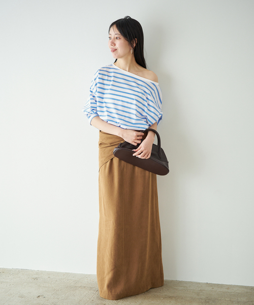 plage(プラージュ)の「R’IAM FEMININE Tシャツ(Tシャツ/カットソー・レディース・ブルー系その他/ブラック/ホワイト・FREE)」の20枚目の写真