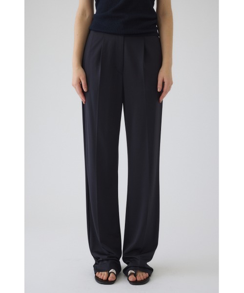 RIM.ARK（リムアーク）の「Relaxed straight PT リラックスド ストレート パンツ（スラックス・レディース・ネイビー/ホワイト/ブラック・36/38）」の18枚目の写真