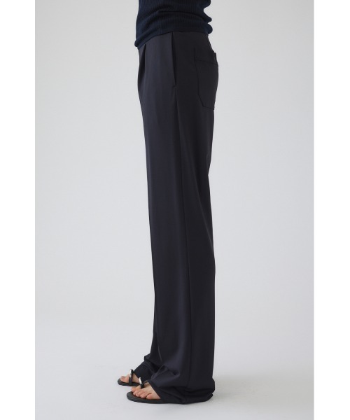RIM.ARK（リムアーク）の「Relaxed straight PT リラックスド ストレート パンツ（スラックス・レディース・ネイビー/ホワイト/ブラック・36/38）」の19枚目の写真