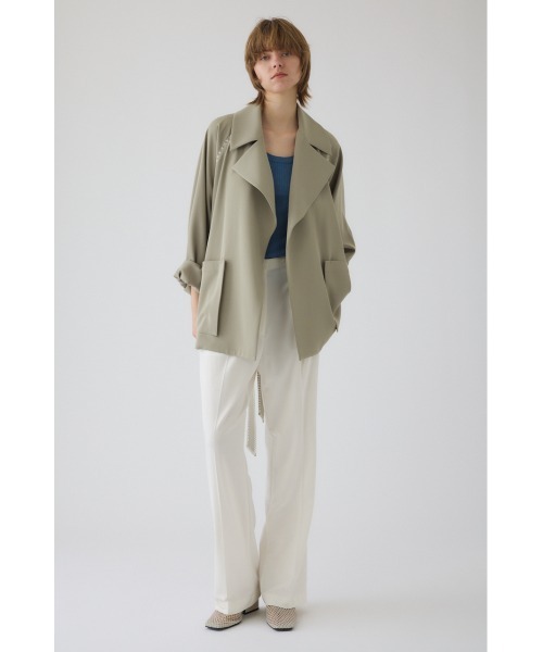 RIM.ARK（リムアーク）の「Relaxed straight PT リラックスド ストレート パンツ（スラックス・レディース・ネイビー/ホワイト/ブラック・36/38）」の7枚目の写真
