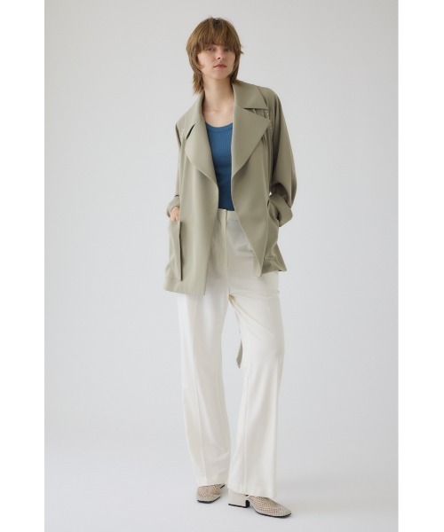 RIM.ARK（リムアーク）の「Relaxed straight PT リラックスド ストレート パンツ（スラックス・レディース・ネイビー/ホワイト/ブラック・36/38）」の8枚目の写真