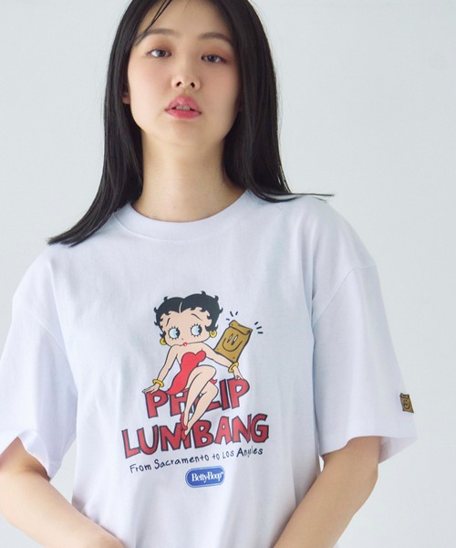 Philip Lumbang(フィリップランバン)の「Philip Lumbang×Betty Boop S/S TEE(Tシャツ/カットソー・メンズ・その他1/その他4/その他3/その他2・L/M)」の1枚目の写真