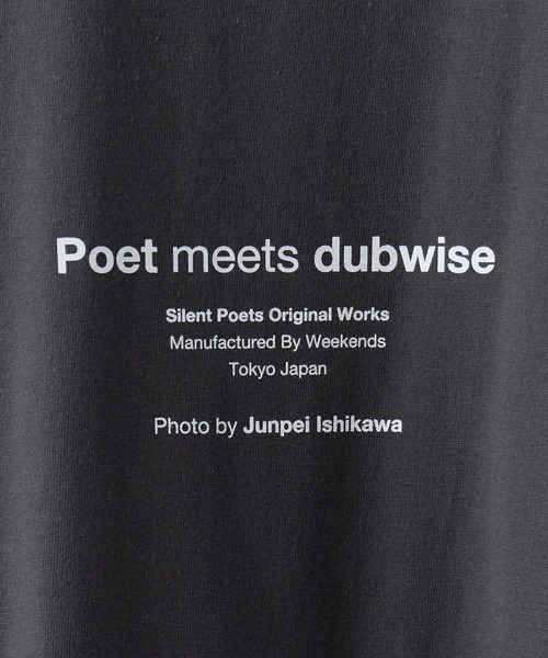 POET MEETS DUBWISE(ポエットミーツダブワイズ)の「POET MEETS DUBWISE/ポエットミーツダブワイズ BLACK ALLEYS OF MEXICO T-Shirt 2026年 夏 夏服(Tシャツ/カットソー・メンズ・ホワイト/ブラック・M/L/XL)」の22枚目の写真