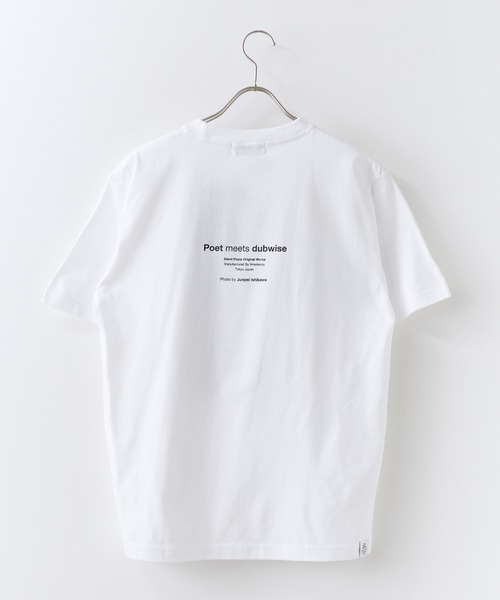 POET MEETS DUBWISE(ポエットミーツダブワイズ)の「POET MEETS DUBWISE/ポエットミーツダブワイズ BLACK ALLEYS OF MEXICO T-Shirt 2026年 夏 夏服(Tシャツ/カットソー・メンズ・ホワイト/ブラック・M/L/XL)」の4枚目の写真