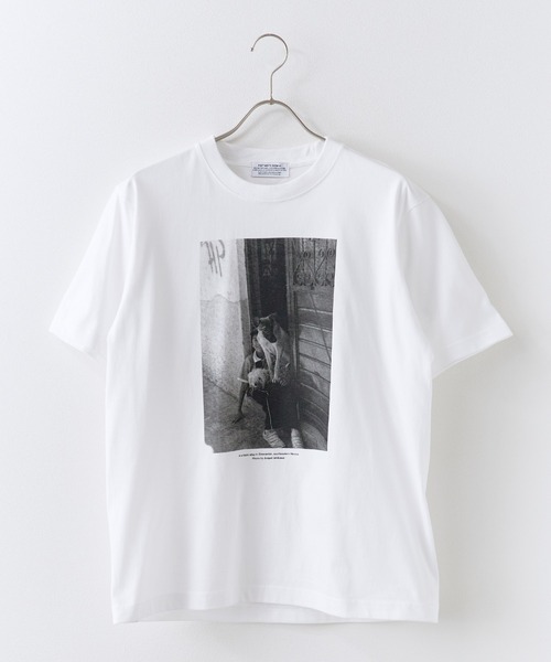POET MEETS DUBWISE(ポエットミーツダブワイズ)の「POET MEETS DUBWISE/ポエットミーツダブワイズ BLACK ALLEYS OF MEXICO T-Shirt 2026年 夏 夏服(Tシャツ/カットソー・メンズ・ホワイト/ブラック・M/L/XL)」の3枚目の写真