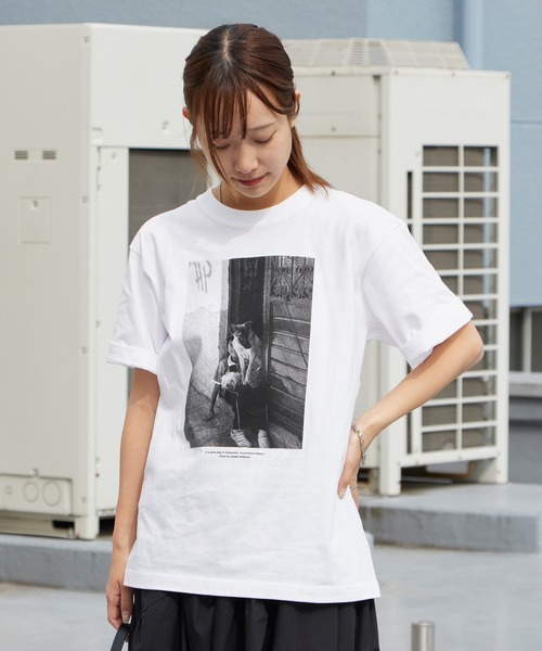 POET MEETS DUBWISE(ポエットミーツダブワイズ)の「POET MEETS DUBWISE/ポエットミーツダブワイズ BLACK ALLEYS OF MEXICO T-Shirt 2026年 夏 夏服(Tシャツ/カットソー・メンズ・ホワイト/ブラック・M/L/XL)」の6枚目の写真