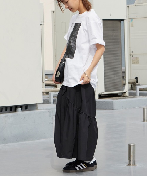POET MEETS DUBWISE(ポエットミーツダブワイズ)の「POET MEETS DUBWISE/ポエットミーツダブワイズ BLACK ALLEYS OF MEXICO T-Shirt 2026年 夏 夏服(Tシャツ/カットソー・メンズ・ホワイト/ブラック・M/L/XL)」の11枚目の写真