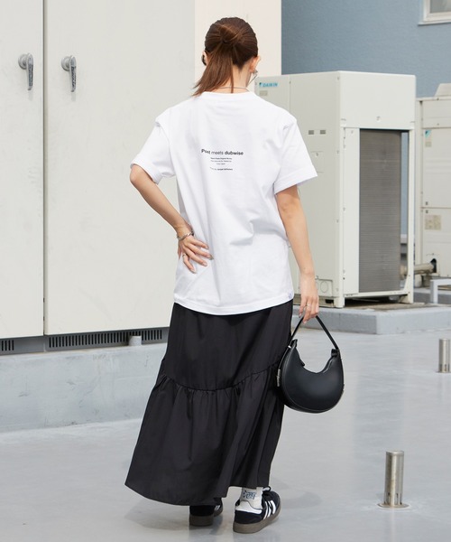 POET MEETS DUBWISE(ポエットミーツダブワイズ)の「POET MEETS DUBWISE/ポエットミーツダブワイズ BLACK ALLEYS OF MEXICO T-Shirt 2026年 夏 夏服(Tシャツ/カットソー・メンズ・ホワイト/ブラック・M/L/XL)」の13枚目の写真