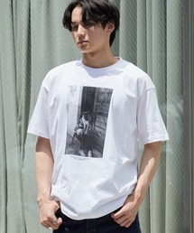 POET MEETS DUBWISE（ポエットミーツダブワイズ）の「POET MEETS DUBWISE/ポエットミーツダブワイズ BLACK ALLEYS OF MEXICO T-Shirt 秋 秋服 2026年秋冬（Tシャツ/カットソー）」