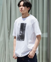 POET MEETS DUBWISE（ポエットミーツダブワイズ）の「POET MEETS DUBWISE/ポエットミーツダブワイズ BLACK ALLEYS OF MEXICO T-Shirt 2026年 夏 夏服（Tシャツ/カットソー）」
