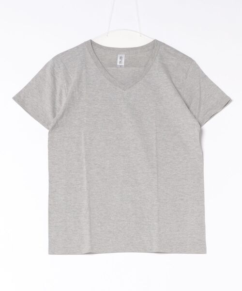 TONE SELECT WEAR（トーンセレクトウェア）の「TRUSS(トラス)　　スリムフィット VネックTシャツ（Tシャツ/カットソー・メンズ・ネイビー/オフホワイト/ヘザーグレー/ブラック/ホワイト・MEDIUM/LARGE/X-LARGE/SMALL）」の4枚目の写真